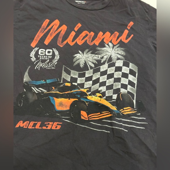 Mclaren Miami Racing Graphic T-Shirt - Picture 2 of 3